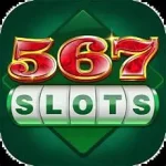 567 Slots logo featuring bold numbers and colorful casino-style graphics