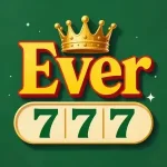 Ever 777 logo featuring bold 777 numbers with colorful gaming-inspired graphics